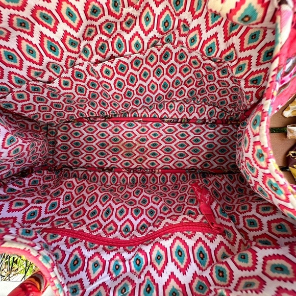 Vera Bradley Call Me Coral Hobo Bag - Picture 8 of 9